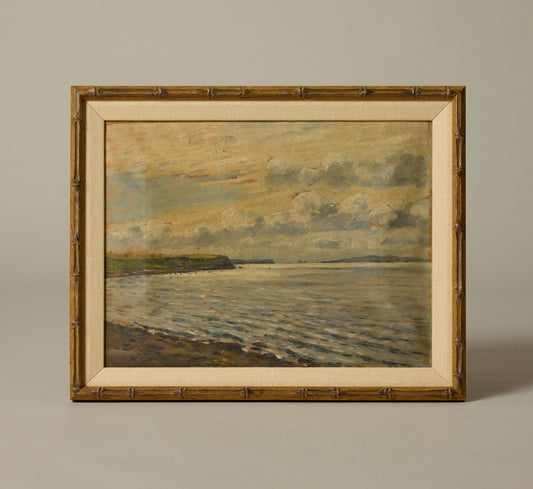 EARLY 20TH CENTURY DANISH SEASCAPE