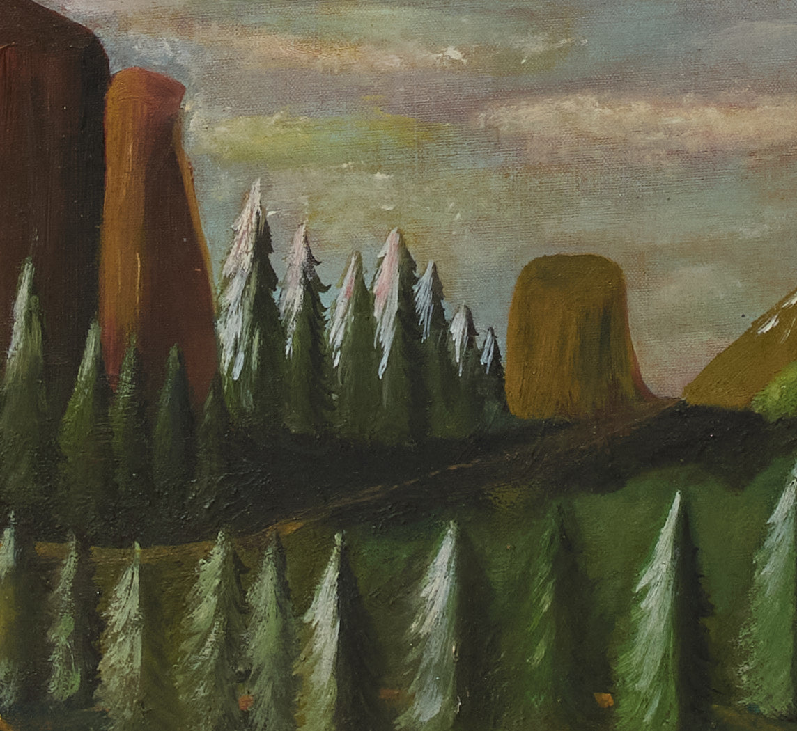 1920'S SOUTHWESTERN LANDSCAPE