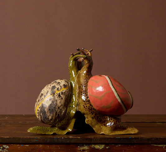 TRIPLE SNAIL VASE BY PEARCE WILLIAMS