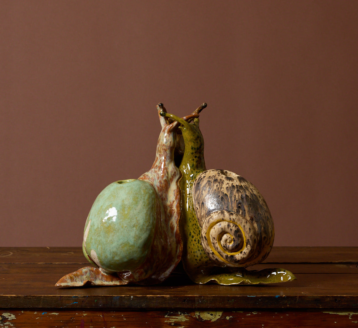 TRIPLE SNAIL VASE BY PEARCE WILLIAMS