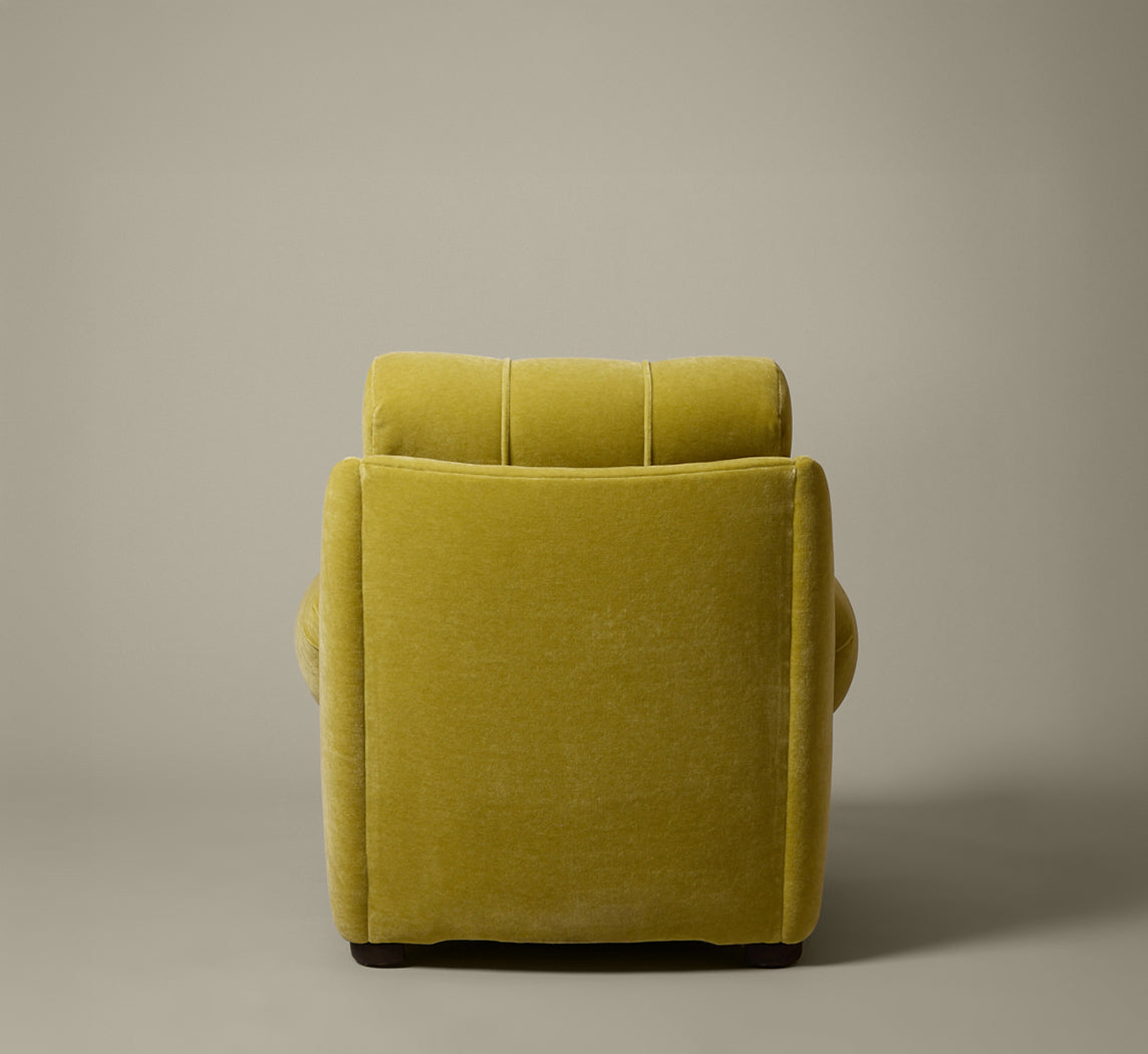 PIERCE & WARD VITTI CHAIR IN MARCI MOHAIR