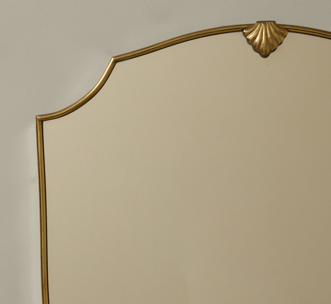 1940S ITALIAN FLOATING MIRRORED CONSOLE