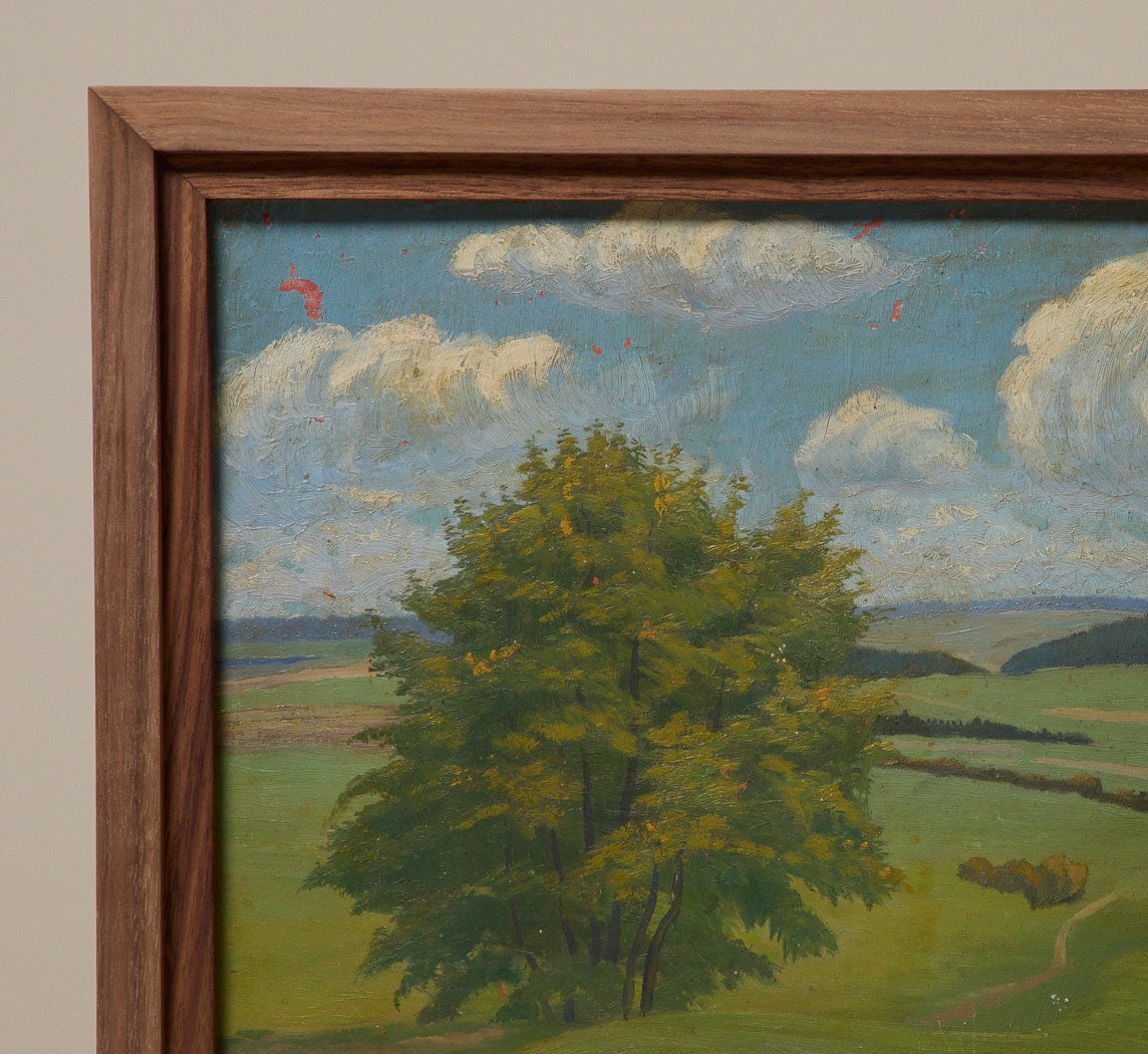 AMERICAN PASTORAL FIELD LANDSCAPE, C. 1909