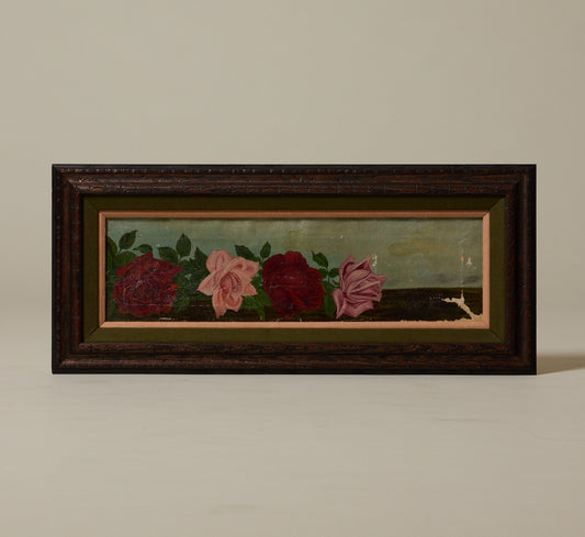 LATE 19TH CENTURY ROSE STILL LIFE