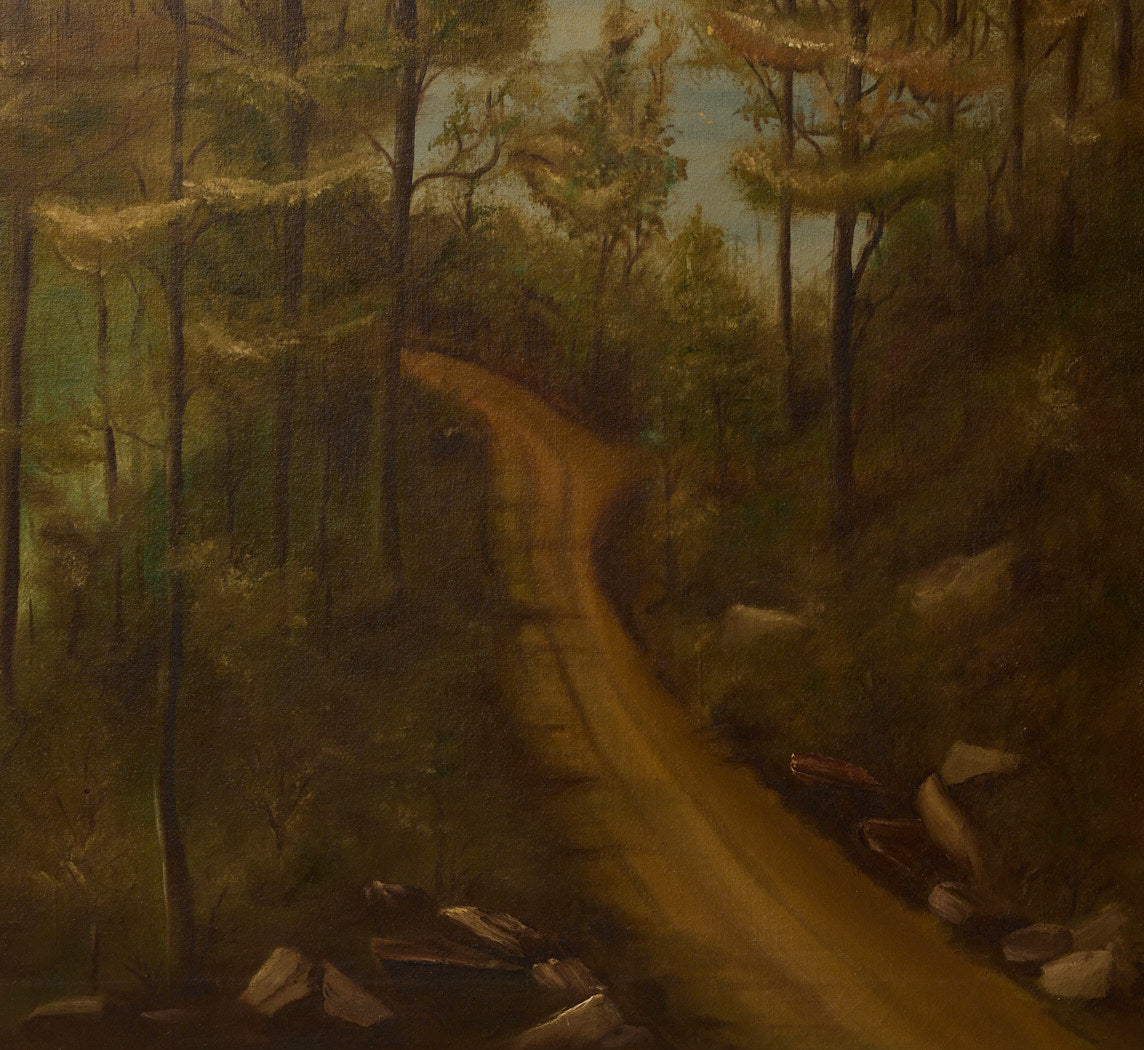 OVERSIZED 1940S CALIFORNIA PLEIN AIR LANDSCAPE