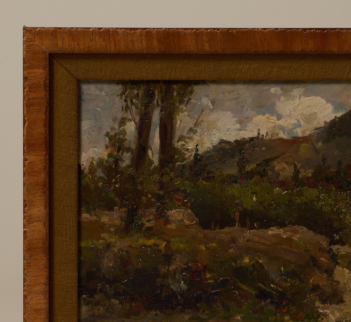 1930S ITALIAN IMPRESSIONIST LANDSCAPE