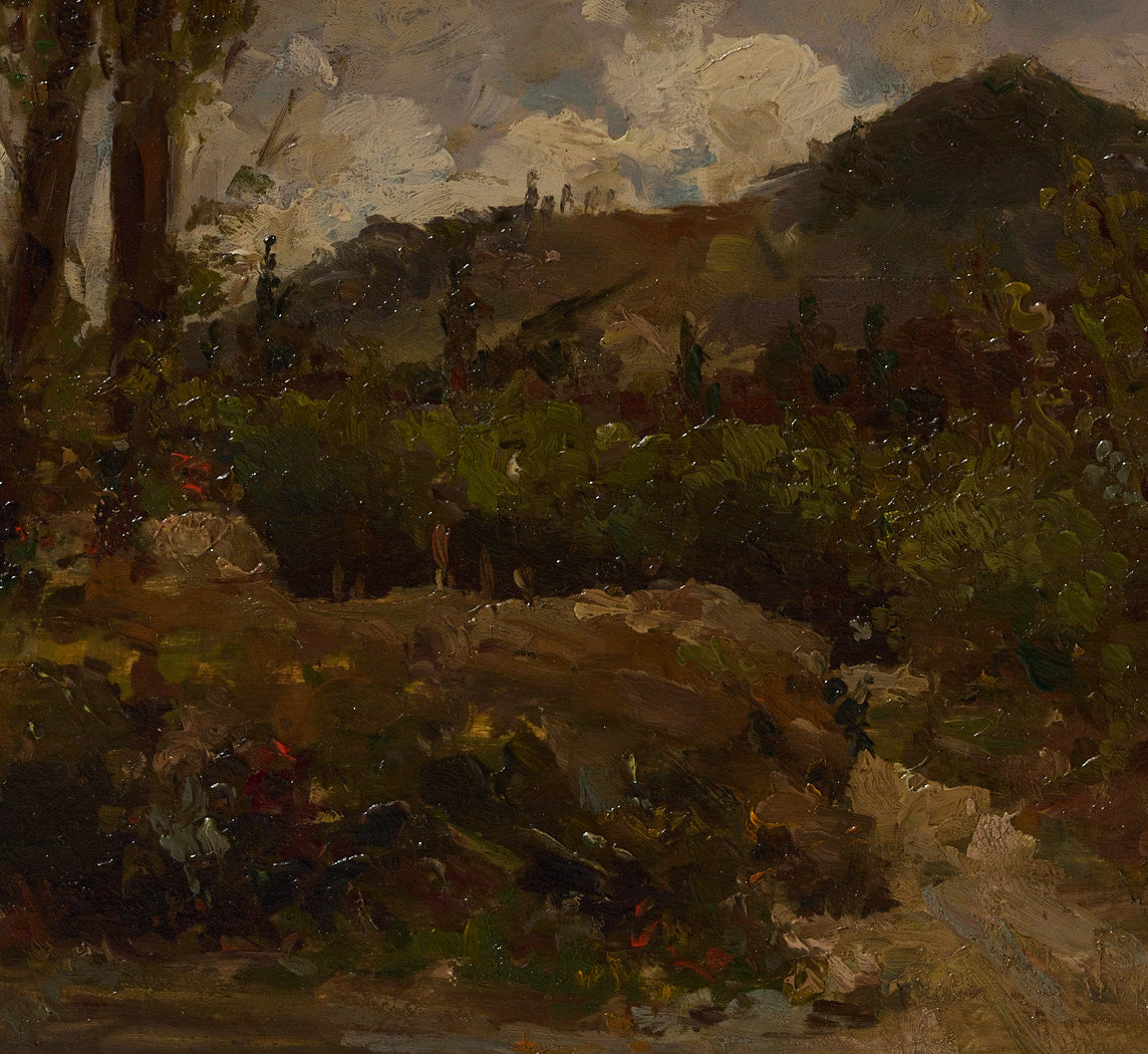1930S ITALIAN IMPRESSIONIST LANDSCAPE