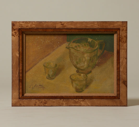 MIDCENTURY ITALIAN KITCHEN TABLE STILL LIFE