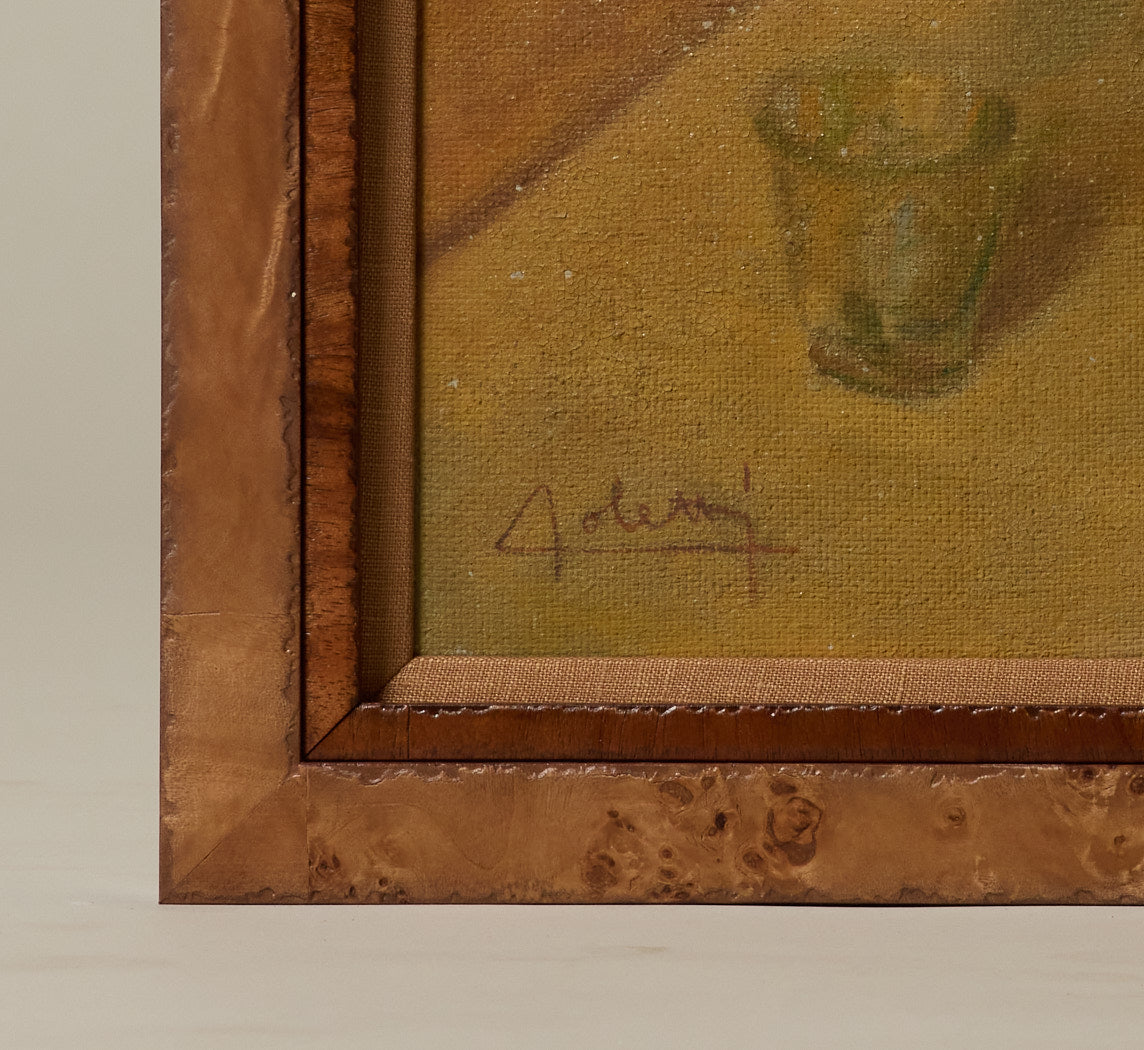 MIDCENTURY ITALIAN KITCHEN TABLE STILL LIFE