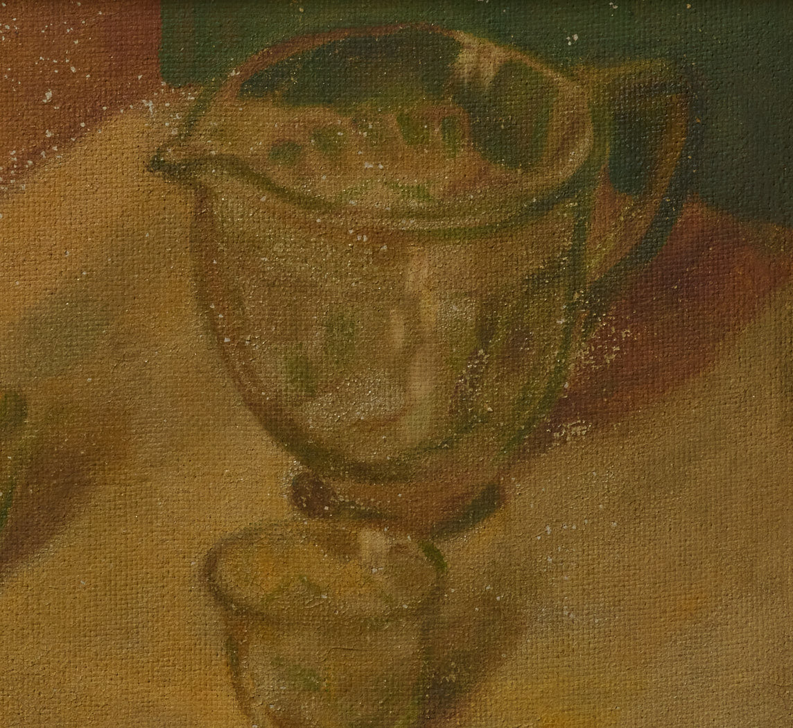 MIDCENTURY ITALIAN KITCHEN TABLE STILL LIFE