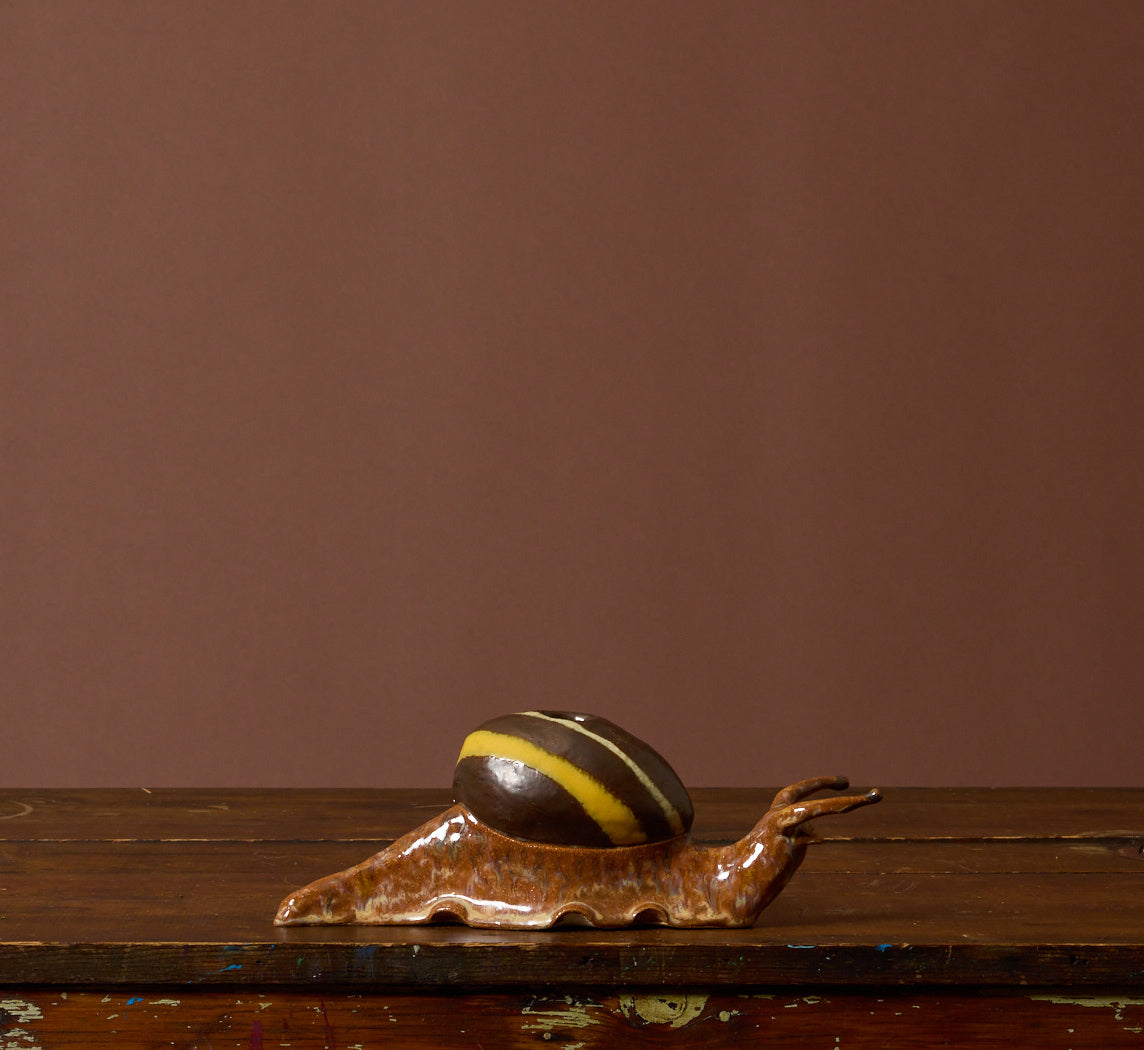 SNAIL BUD VASE BY PEARCE WILLIAMS