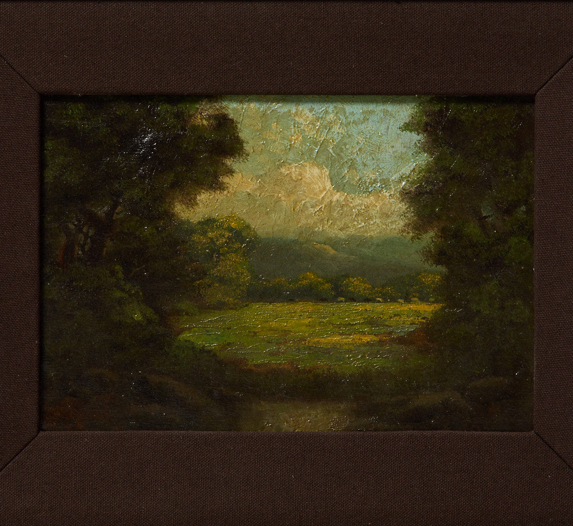 AMERICAN PASTORAL LANDSCAPE CIRCA 1890-1910