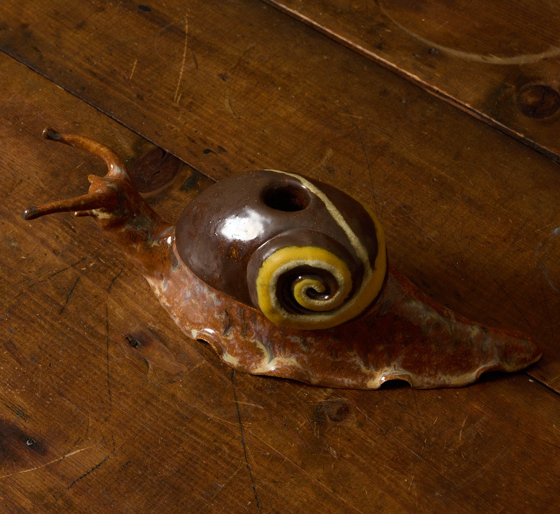 SNAIL BUD VASE BY PEARCE WILLIAMS
