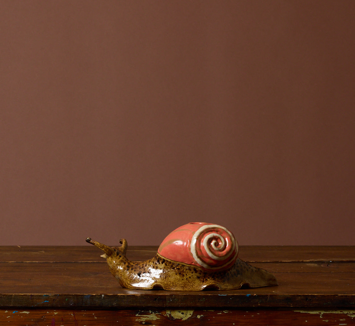 SNAIL BUD VASE BY PEARCE WILLIAMS