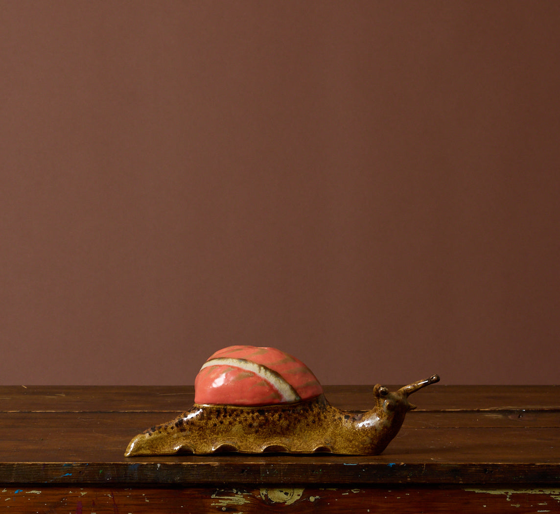 SNAIL BUD VASE BY PEARCE WILLIAMS