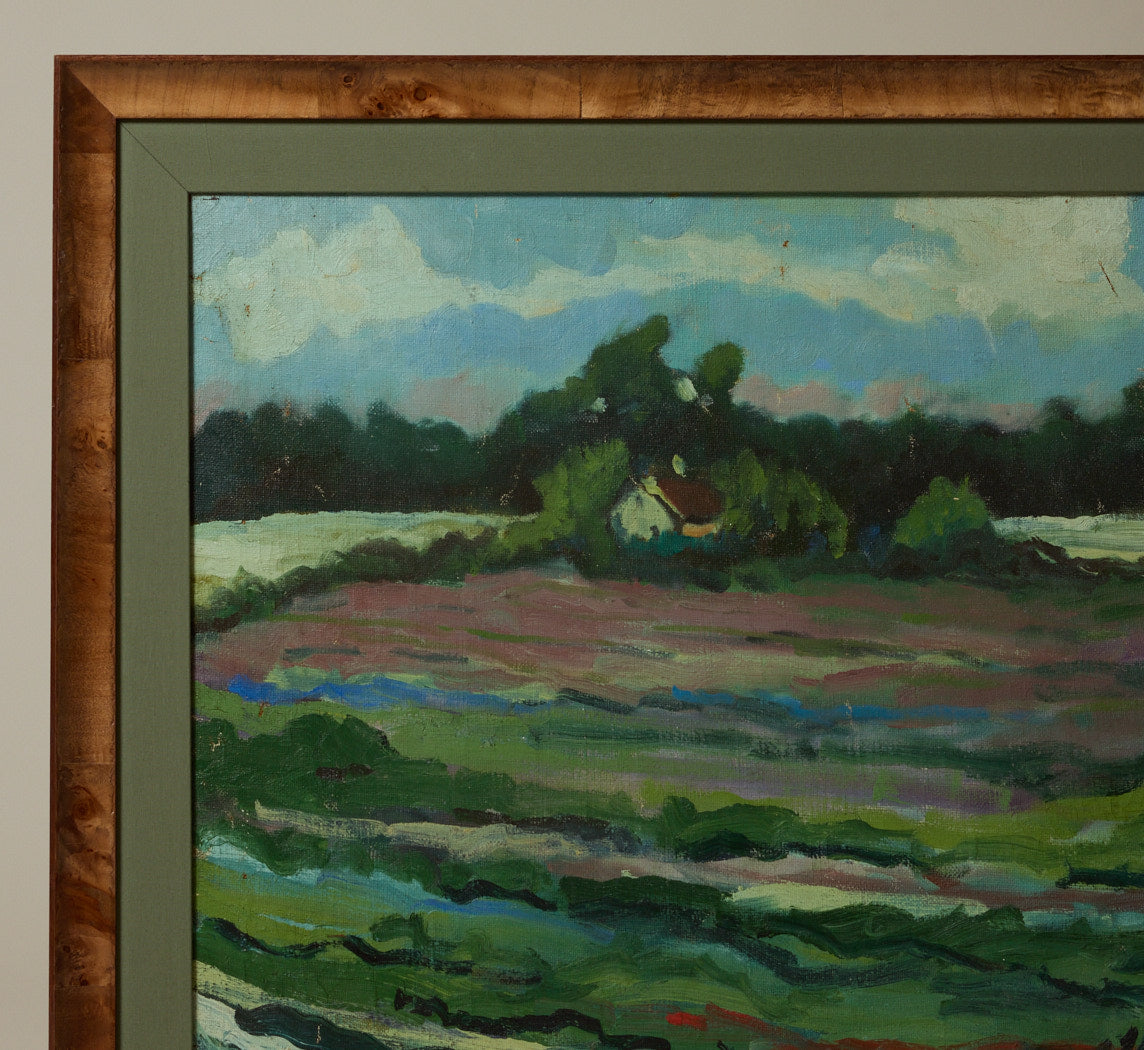 1920S DUTCH LANDSCAPE WITH COTTAGE
