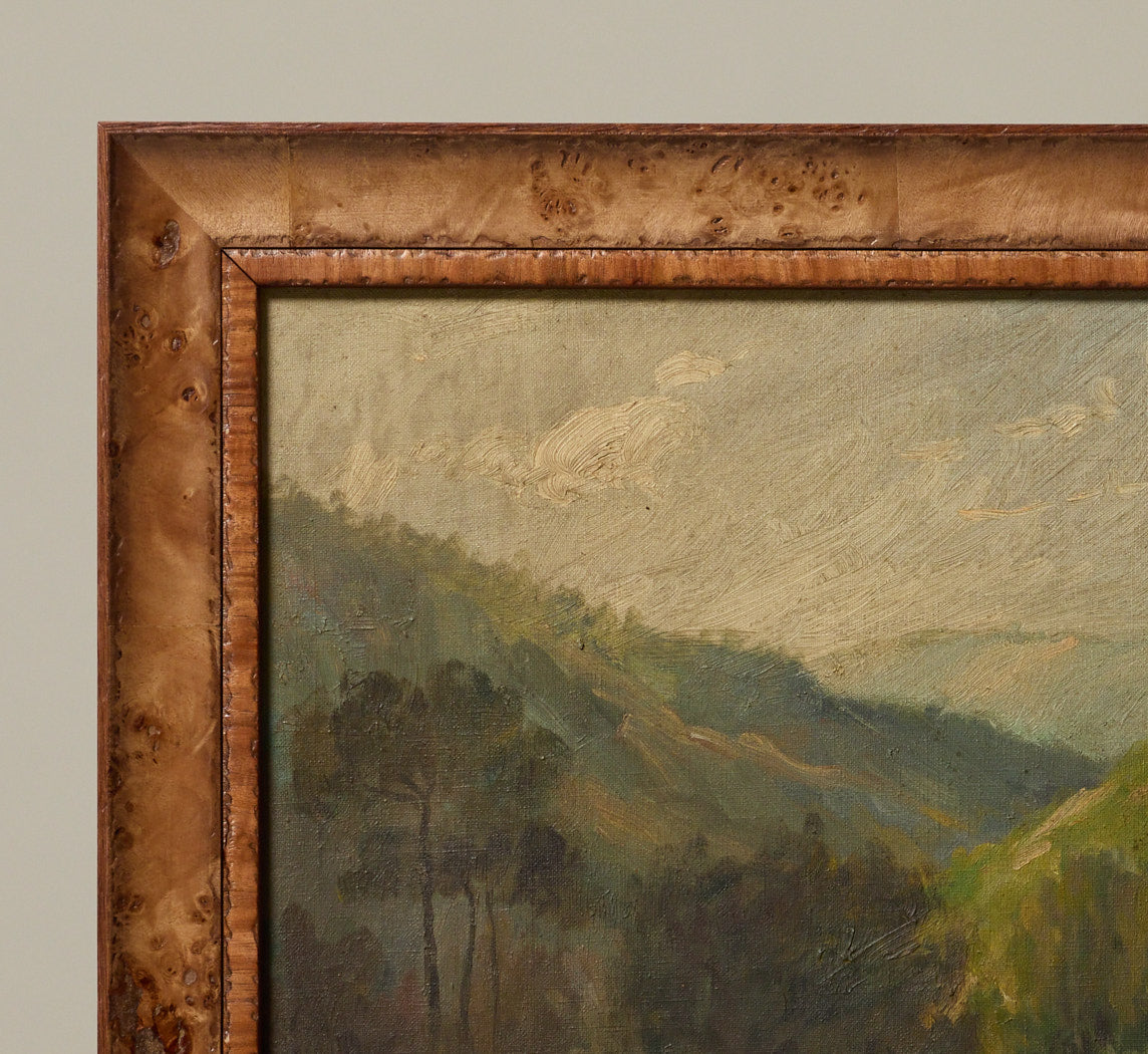 1920S EUROPEAN IMPRESSIONIST SCHOOL FOREST LANDSCAPE