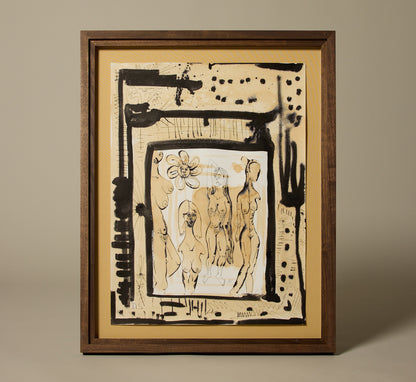 FOUR NUDES IN REFLECTION