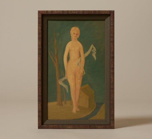 MIDCENTURY FRENCH MODERNIST FEMALE FIGURE