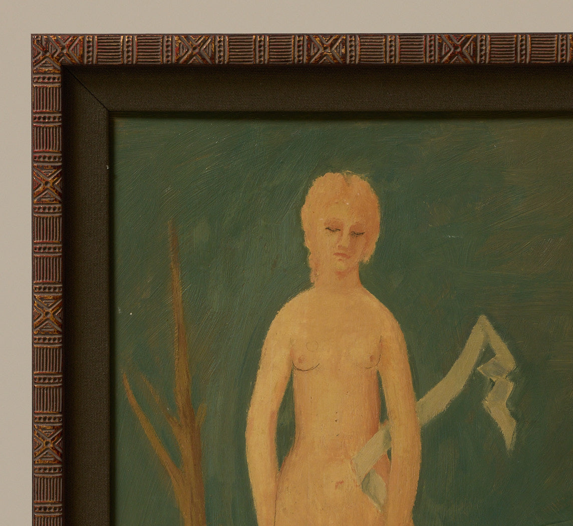 MIDCENTURY FRENCH MODERNIST FEMALE FIGURE