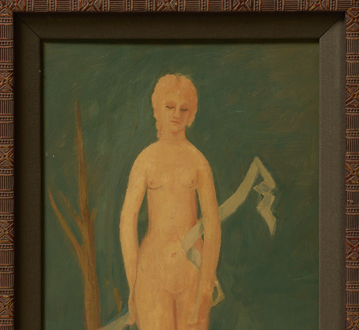 MIDCENTURY FRENCH MODERNIST FEMALE FIGURE