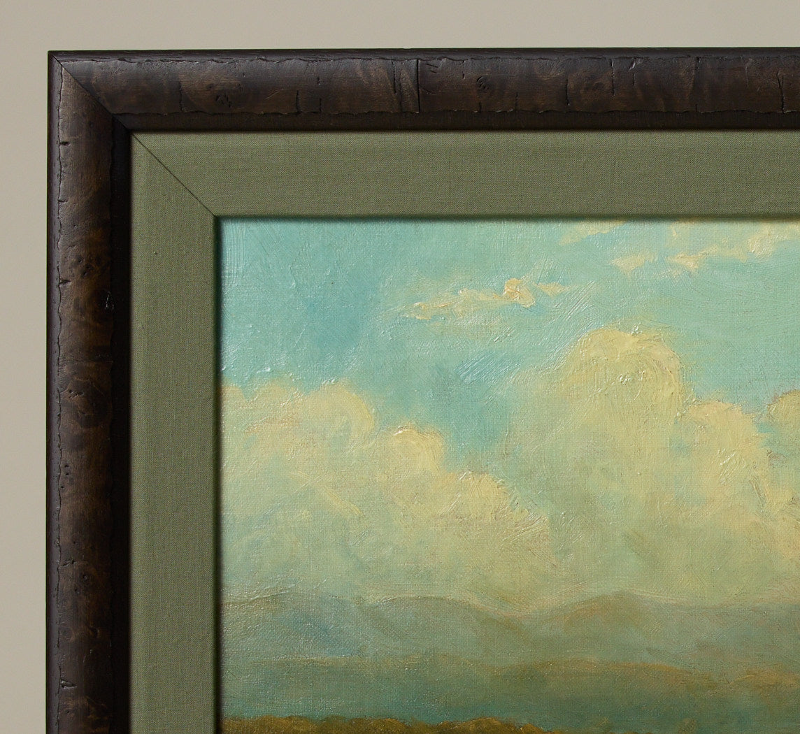 19TH CENTURY RIVER SCENE
