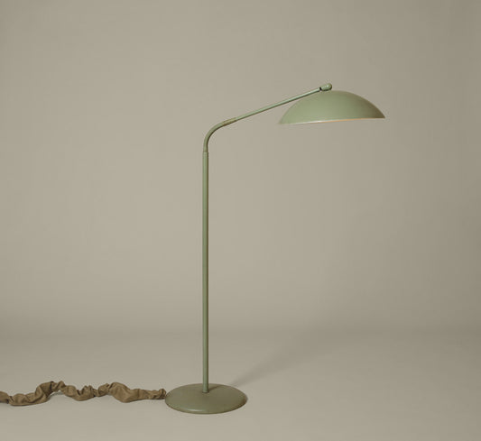 1940S ENAMELED FLOOR LAMP BY KURT VERSEN