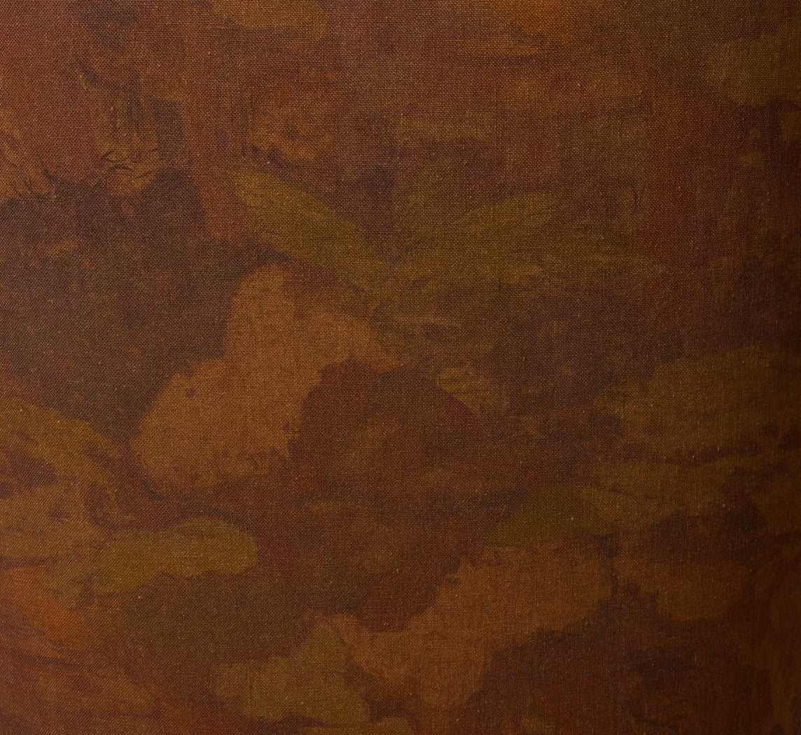 1950S ITALIAN ARM CHAIR BY PAOLO BUFFA IN PIERCE & WARD THE PAINTING LINEN
