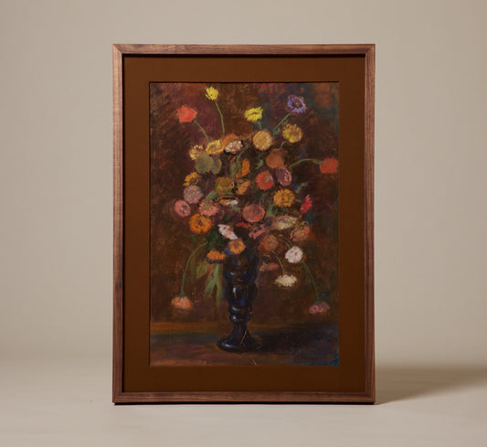 20TH CENTURY DUTCH FLORAL STILL LIFE BY JACOB DOESER (1884-1970)