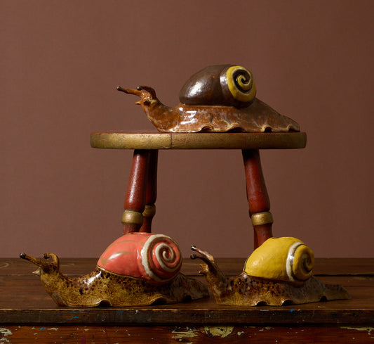 SNAIL BUD VASE BY PEARCE WILLIAMS