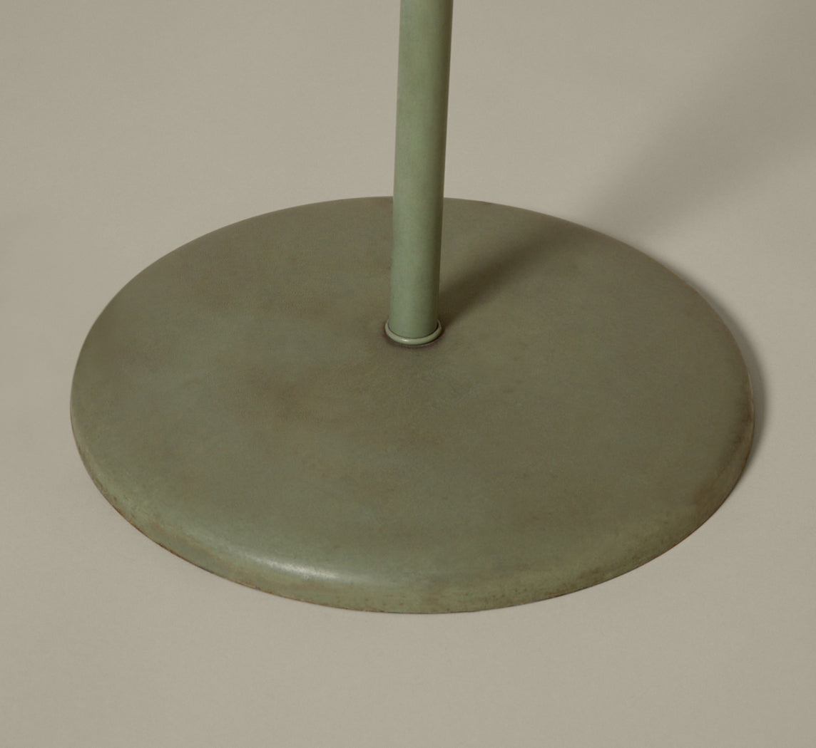 1940S ENAMELED FLOOR LAMP BY KURT VERSEN
