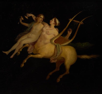18TH CENTURY CENTAURESS AND EUPHEBUS
