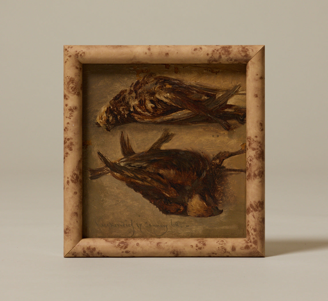 19TH CENTURY DUTCH NATURE MORTES BY JOHANNES TAVENRAAT (1809-1881)