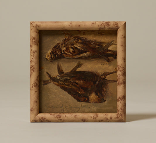 19TH CENTURY DUTCH NATURE MORTES BY JOHANNES TAVENRAAT (1809-1881)