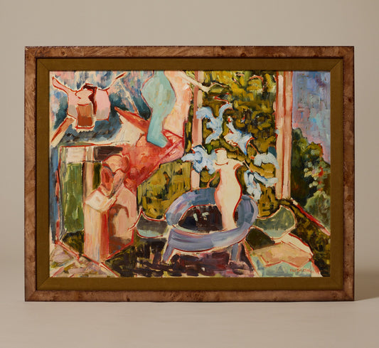 20TH CENTURY ABSTRACT STILL LIFE