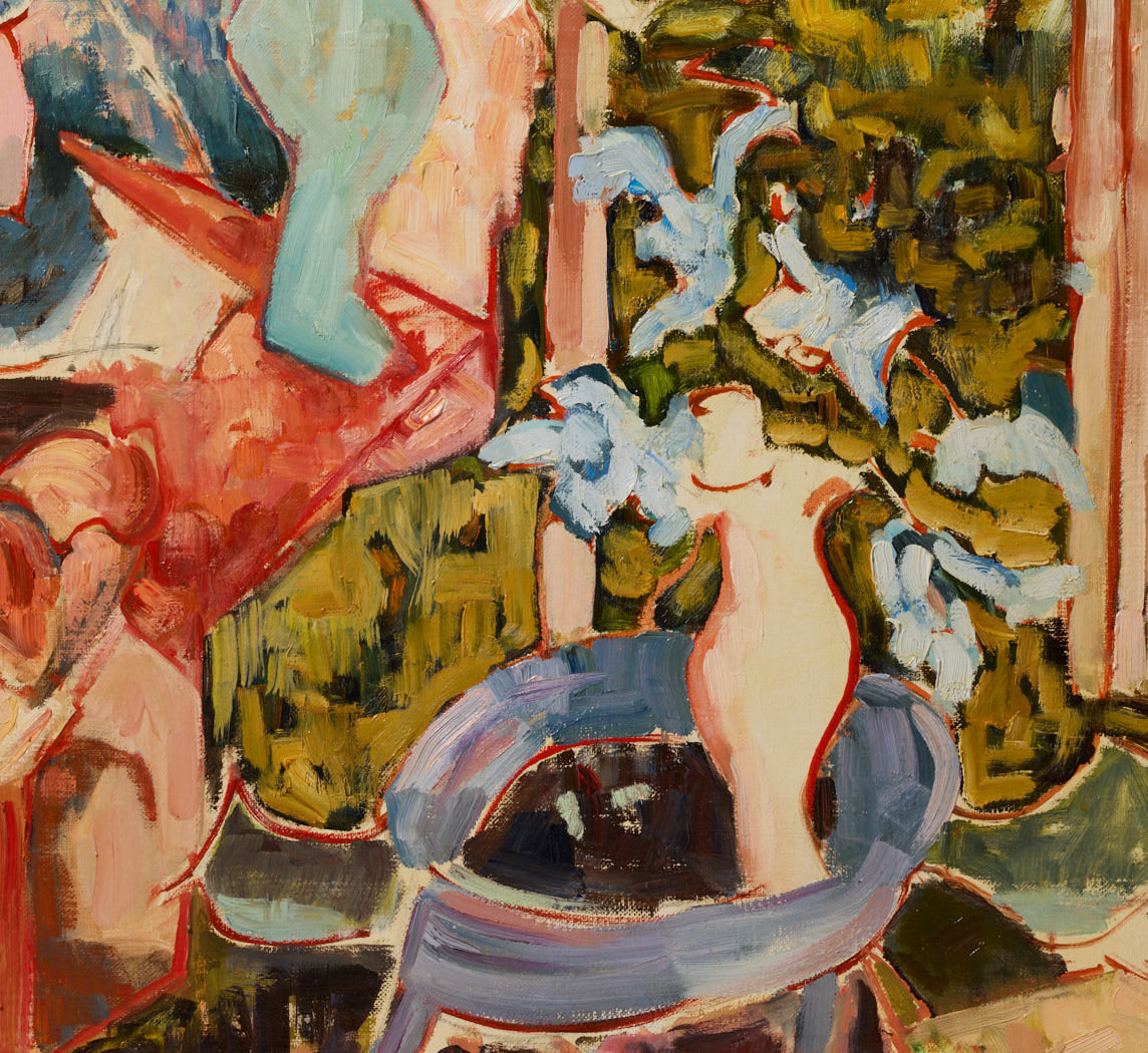 20TH CENTURY ABSTRACT STILL LIFE