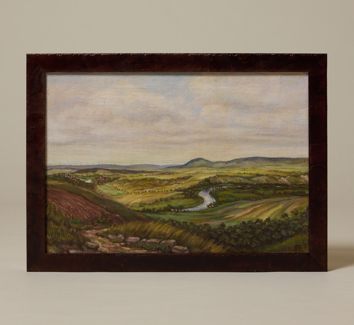 1970S RIVER VALLEY LANDSCAPE