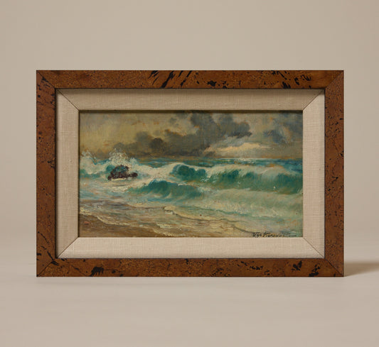 EARLY 20TH CENTURY ITALIAN SHORELINE