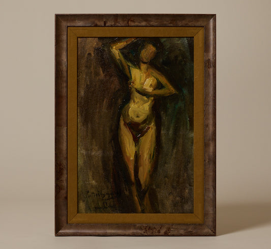 DYNAMIC FEMALE NUDE CIRCA 1954
