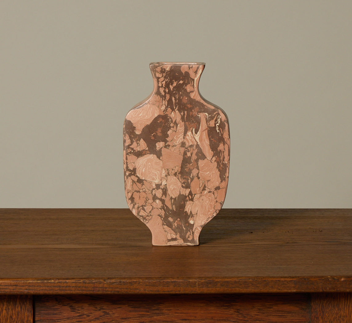 POTTERY ROMA  BRECCIA CLAY VESSEL