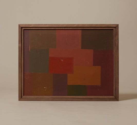 1950S MODERNIST AMERICAN SCHOOL "ABSTRACT COMPOSITION"