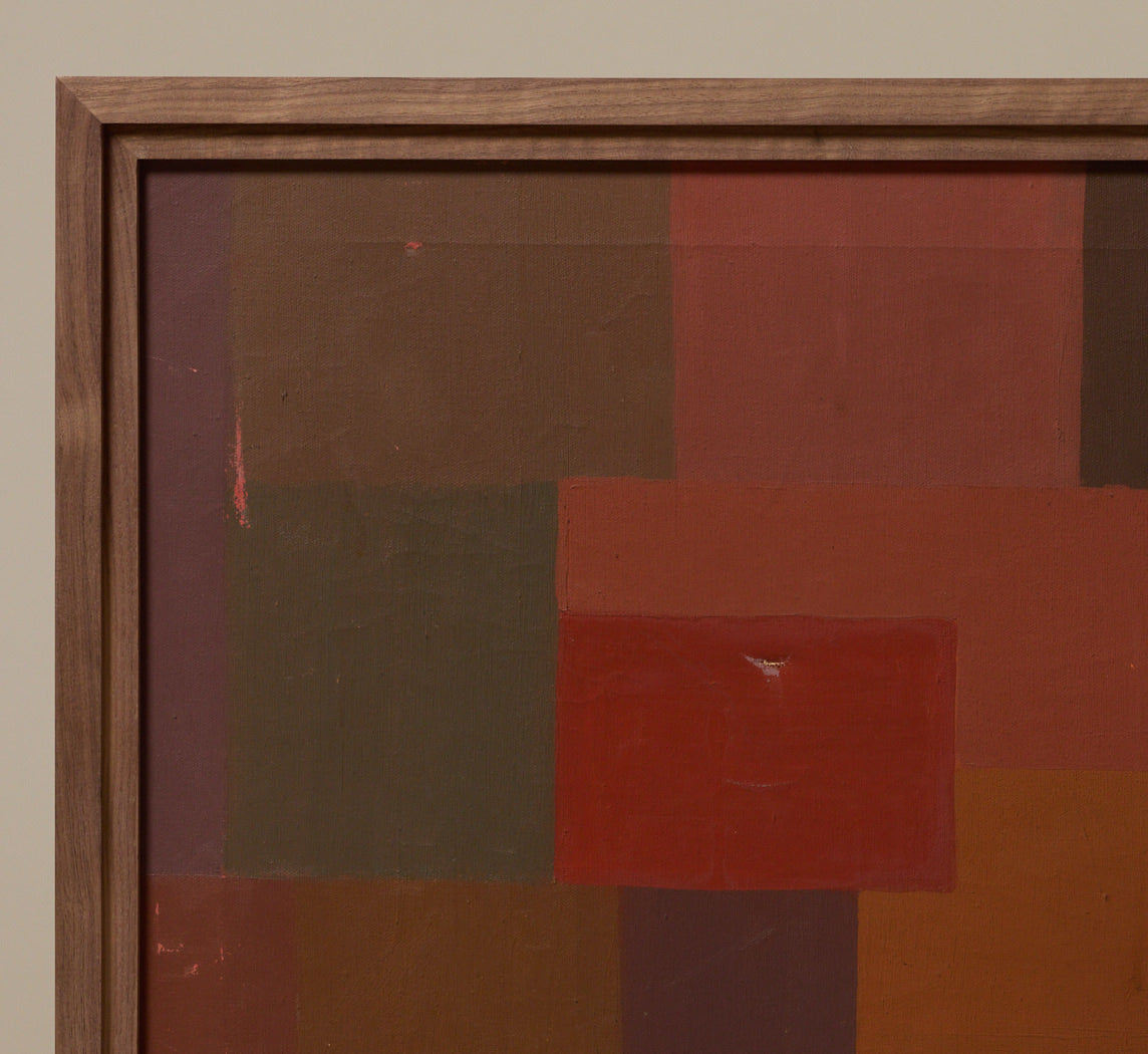 1950S MODERNIST AMERICAN SCHOOL "ABSTRACT COMPOSITION"