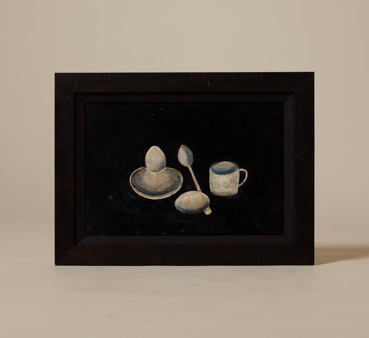 1960S ABSTRACTED STILL LIFE IN THE STYLE OF WILLIAM SCOTT (1913-1989)