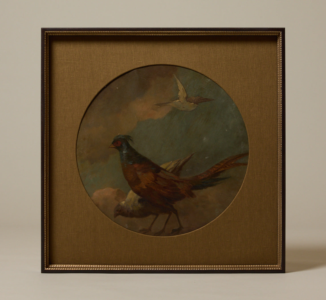 19TH CENTURY EUROPEAN SCHOOL PHEASANT STUDY