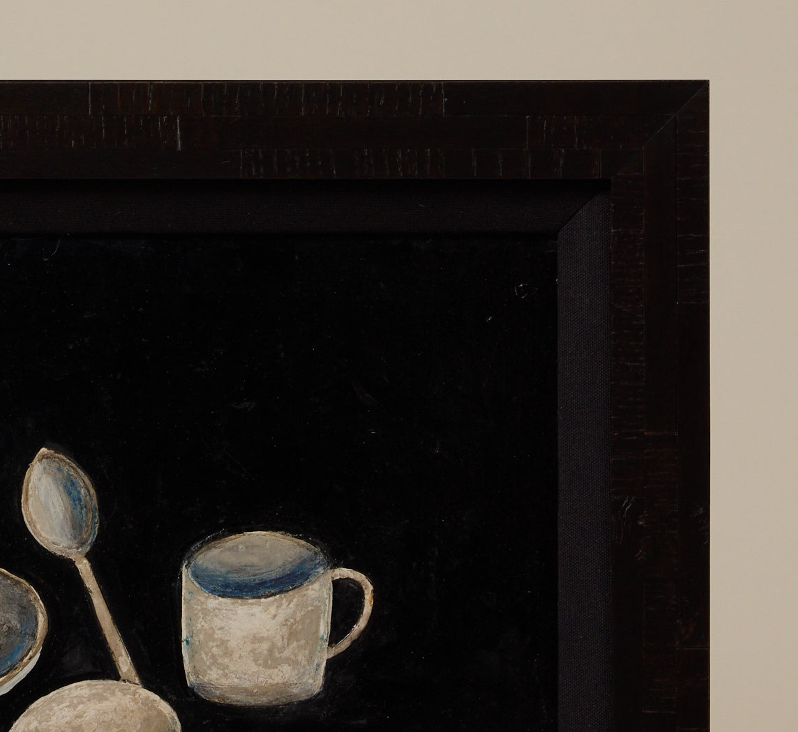 1960S ABSTRACTED STILL LIFE IN THE STYLE OF WILLIAM SCOTT (1913-1989)