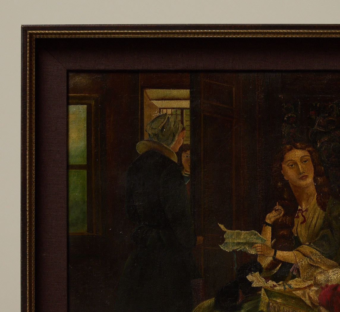 "THE MORNING OF ST VALENTINE" AFTER JOHN CALLCOTT HORSLEY C. 1921