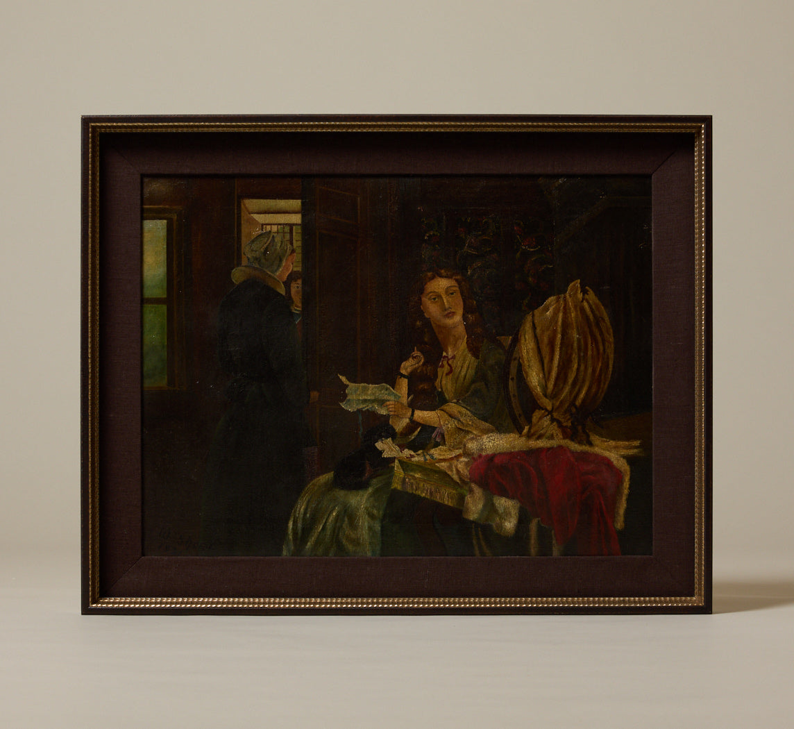 "THE MORNING OF ST VALENTINE" AFTER JOHN CALLCOTT HORSLEY C. 1921