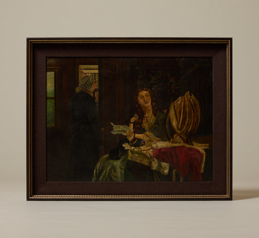 "THE MORNING OF ST VALENTINE" AFTER JOHN CALLCOTT HORSLEY C. 1921