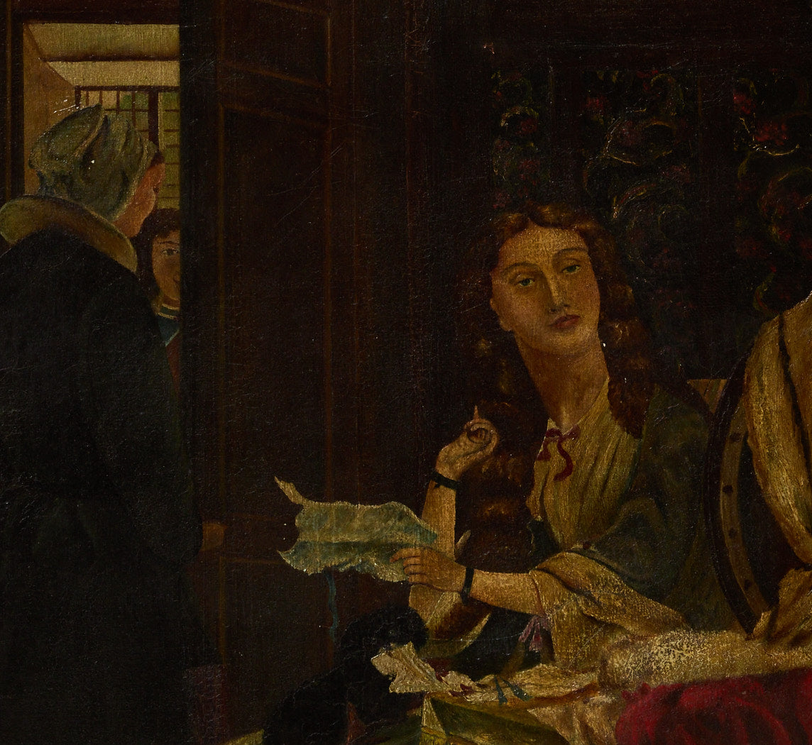"THE MORNING OF ST VALENTINE" AFTER JOHN CALLCOTT HORSLEY C. 1921