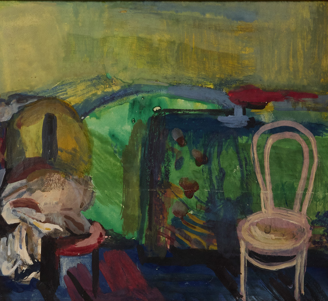 EARLY 20TH CENTURY RUSSIAN ABSTRACT INTERIOR